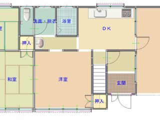 間取り図（1階）